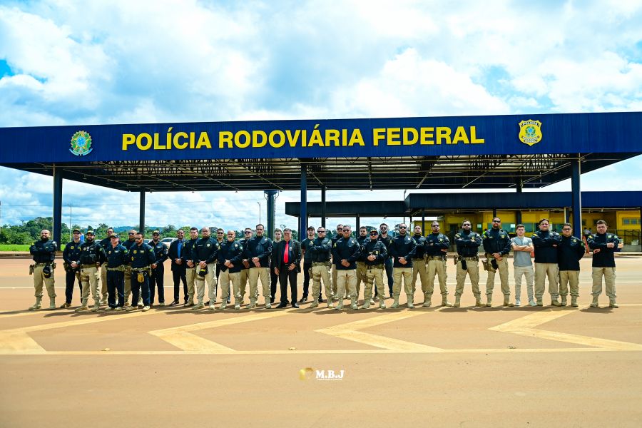 Posto da Polícia Rodoviária Federal construído pela Via Brasil BR-163 é inaugurado em Trairão (PA)
