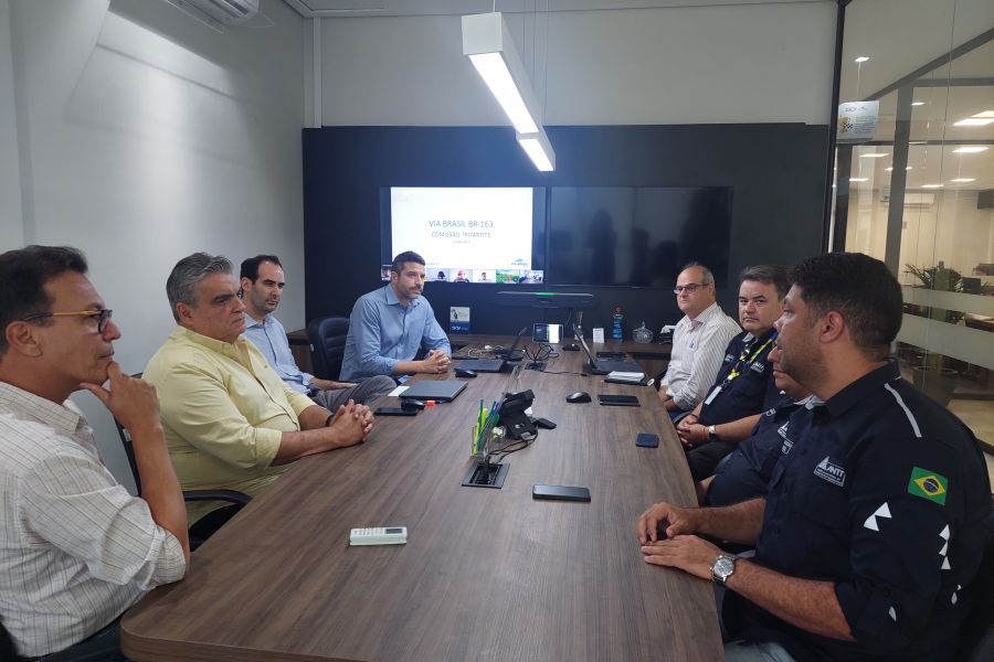 Foto Primeira reunião da Comissão Tripartite de Rodovia Concedida da Concessionária Via Brasil BR-163 é realizada na sede da concessionária